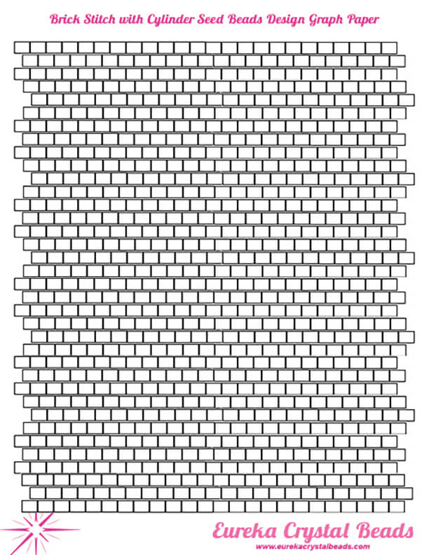 brick stitch graph paper